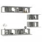Preview: 6-tlg. TV-Schrank-Set Betongrau Holzwerkstoff