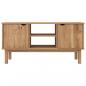 Preview: TV-Schrank OTTA 113,5x43x57 cm Massivholz Kiefer