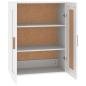 Preview: Wandschrank Weiß 69,5x32,5x90 cm Holzwerkstoff