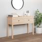 Preview: ARDEBO.de - Konsolentisch 100x35x75 cm Massivholz Kiefer