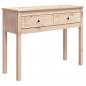 Preview: Konsolentisch 100x35x75 cm Massivholz Kiefer
