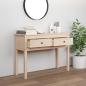 Preview: Konsolentisch 100x35x75 cm Massivholz Kiefer