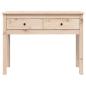 Preview: Konsolentisch 100x35x75 cm Massivholz Kiefer