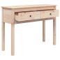 Preview: Konsolentisch 100x35x75 cm Massivholz Kiefer