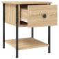 Preview: Nachttische 2 Stk. Sonoma-Eiche 34x35,5x45 cm Holzwerkstoff