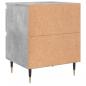 Preview: Nachttische 2 Stk. Betongrau 40x35x50 cm Holzwerkstoff