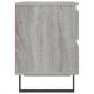 Preview: Nachttische 2 Stk. Grau Sonoma 40x35x50 cm Holzwerkstoff