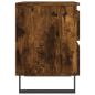 Preview: Nachttisch Räuchereiche 40x35x50 cm Holzwerkstoff