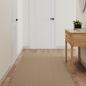 Preview: ARDEBO.de - Teppichläufer Sisal-Optik Sandfarben 80x400 cm