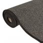 Preview: Teppichläufer Sisal-Optik Anthrazit 80x300 cm