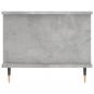 Preview: Couchtisch Betongrau 90x50x40 cm Holzwerkstoff