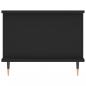 Preview: Couchtisch Schwarz 90x50x40 cm Holzwerkstoff