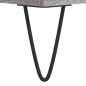 Preview: Couchtisch Grau Sonoma 90x50x40 cm Holzwerkstoff