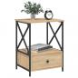 Preview: Nachttisch Sonoma-Eiche 50x41x65 cm Holzwerkstoff