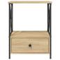 Preview: Nachttisch Sonoma-Eiche 50x41x65 cm Holzwerkstoff