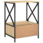 Preview: Nachttisch Sonoma-Eiche 50x41x65 cm Holzwerkstoff