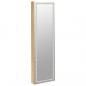 Preview: Spiegel-Schmuckschrank mit LED-Beleuchtung Wandmontage
