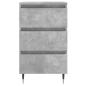 Preview: Nachttische 2 Stk. Betongrau 40x35x69 cm Holzwerkstoff