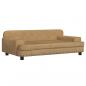 Preview: Hundebett Braun 90x53x30 cm Samt