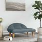 Preview: Hundebett Dunkelgrau 70x52x30 cm Stoff