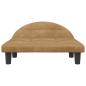 Preview: Hundebett Braun 70x52x30 cm Samt