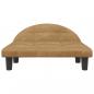 Preview: Hundebett Braun 70x52x30 cm Samt