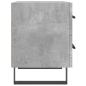 Preview: Nachttische 2 Stk. Betongrau 40x35x47,5 cm Holzwerkstoff