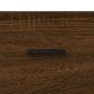 Preview: Nachttische 2Stk. Braun Eichen-Optik 40x35x47,5cm Holzwerkstoff