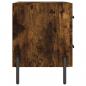Preview: Nachttische 2 Stk. Räuchereiche 40x35x47,5 cm Holzwerkstoff