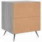 Preview: Nachttische 2 Stk. Grau Sonoma 40x35x47,5 cm Holzwerkstoff