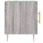 Preview: Nachttische 2 Stk. Grau Sonoma 40x40x50 cm Holzwerkstoff