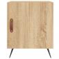 Preview: Nachttische 2 Stk. Sonoma-Eiche 40x40x50 cm Holzwerkstoff