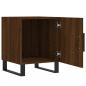 Preview: Nachttische 2 Stk. Braun Eichen-Optik 40x40x50 cm Holzwerkstoff