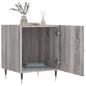 Preview: Nachttische 2 Stk. Grau Sonoma 40x40x50 cm Holzwerkstoff