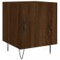 Preview: Nachttische 2 Stk. Braun Eichen-Optik 40x40x50 cm Holzwerkstoff