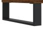 Preview: ARDEBO.de - Nachttisch Braun Eichen-Optik 40x40x50 cm Holzwerkstoff