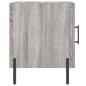 Preview: Nachttische 2 Stk. Grau Sonoma 40x40x50 cm Holzwerkstoff