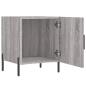 Preview: Nachttische 2 Stk. Grau Sonoma 40x40x50 cm Holzwerkstoff