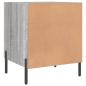 Preview: Nachttische 2 Stk. Grau Sonoma 40x40x50 cm Holzwerkstoff
