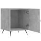 Preview: Nachttische 2 Stk. Betongrau 40x40x50 cm Holzwerkstoff