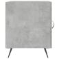 Preview: Nachttische 2 Stk. Betongrau 40x40x50 cm Holzwerkstoff