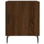 Preview: Nachttische 2 Stk. Braun Eichen-Optik 40x40x50 cm Holzwerkstoff