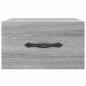 Preview: Wand-Nachttische 2 Stk. Grau Sonoma 35x35x20 cm