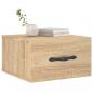 Preview: Wand-Nachttische 2 Stk. Sonoma-Eiche 35x35x20 cm