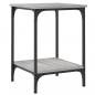 Preview: Couchtisch Grau Sonoma 40x40x55 cm Holzwerkstoff
