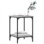 Preview: Couchtisch Grau Sonoma 40x40x55 cm Holzwerkstoff