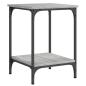Preview: Couchtisch Grau Sonoma 40x40x55 cm Holzwerkstoff