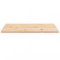 Preview: Tischplatte 80x40x2,5 cm Massivholz Kiefer Rechteckig