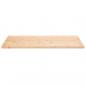 Preview: Tischplatte 100x60x2,5 cm Massivholz Kiefer Rechteckig