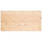 Preview: Tischplatte 110x60x2,5 cm Massivholz Kiefer Rechteckig